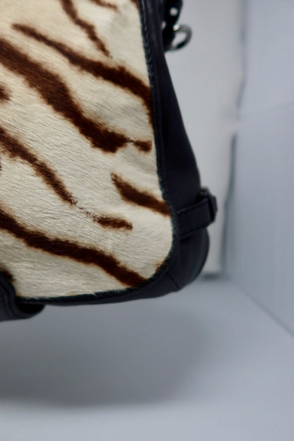 Celine Zebra Print Pony Hair (comes with strap)