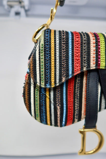 Christian Dior Saddle Stripped