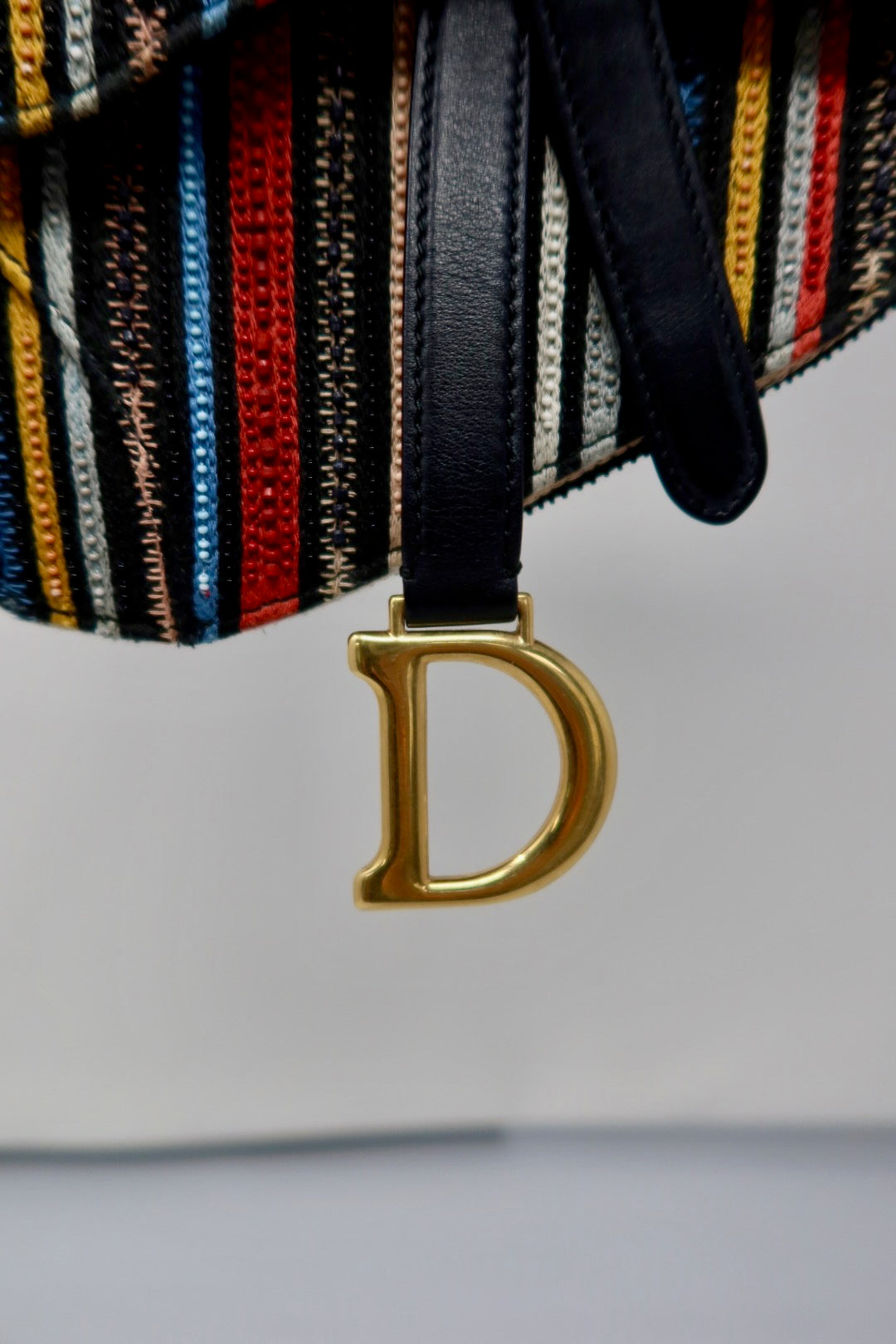 Christian Dior Saddle Stripped