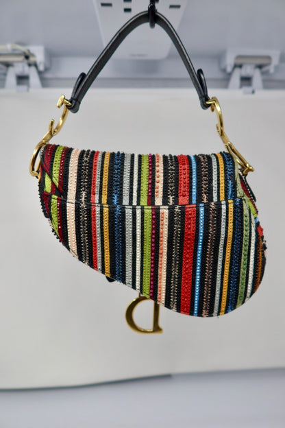 Christian Dior Saddle Stripped