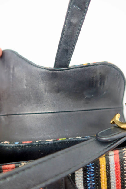 Christian Dior Saddle Stripped