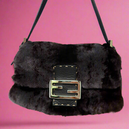 Fendi Furry Mini Baugette