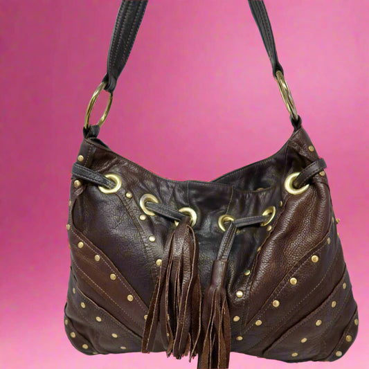 Bulga Brown Hobo Bag