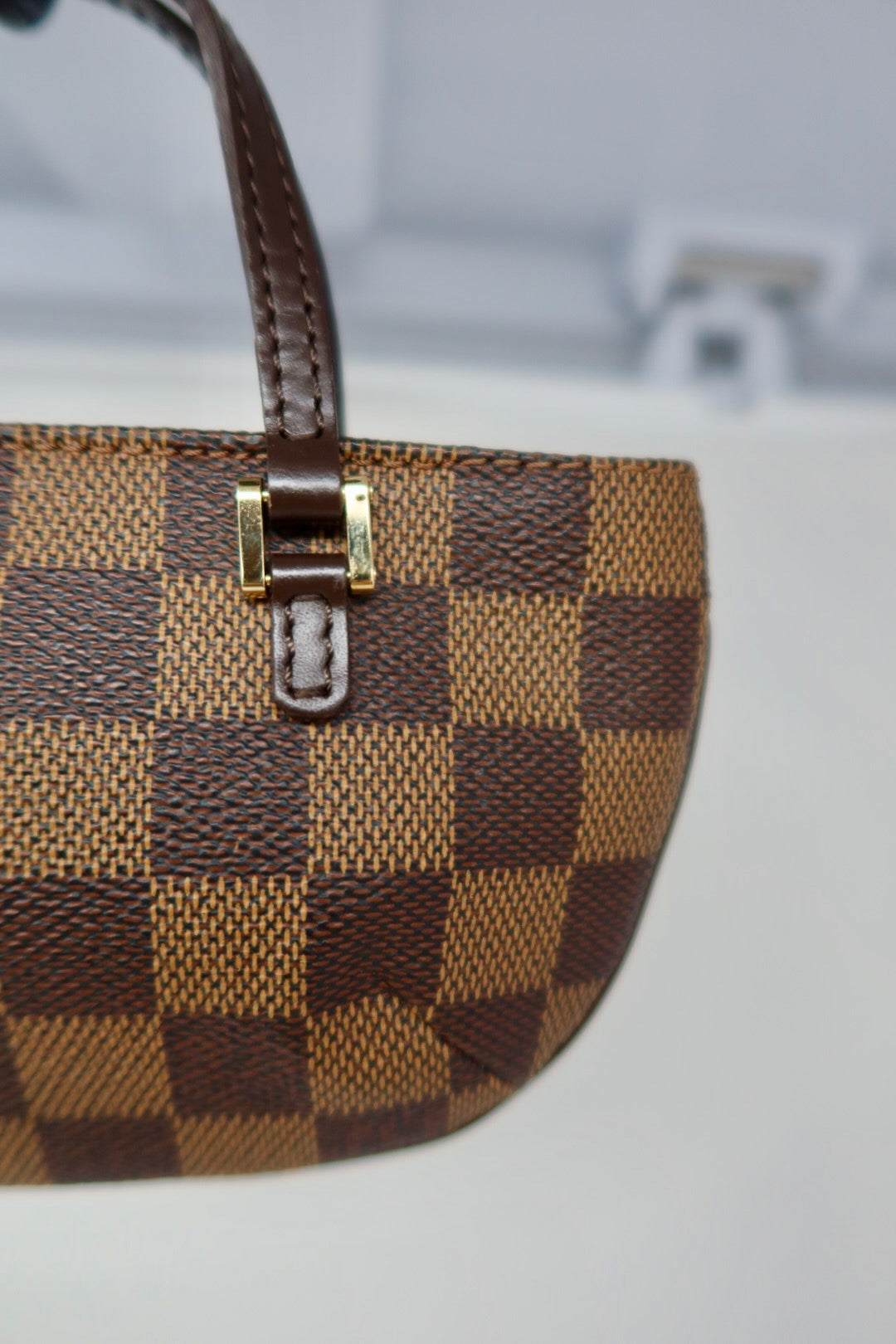 Louis Vuitton Damier Ebene Manosque Pochette