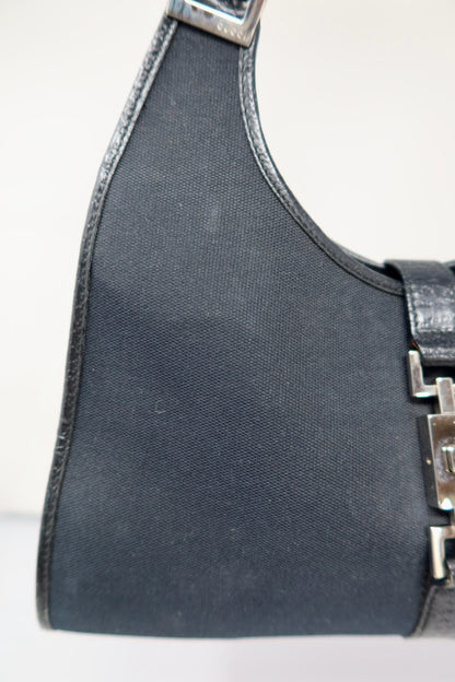 Gucci Jackie Black Leather