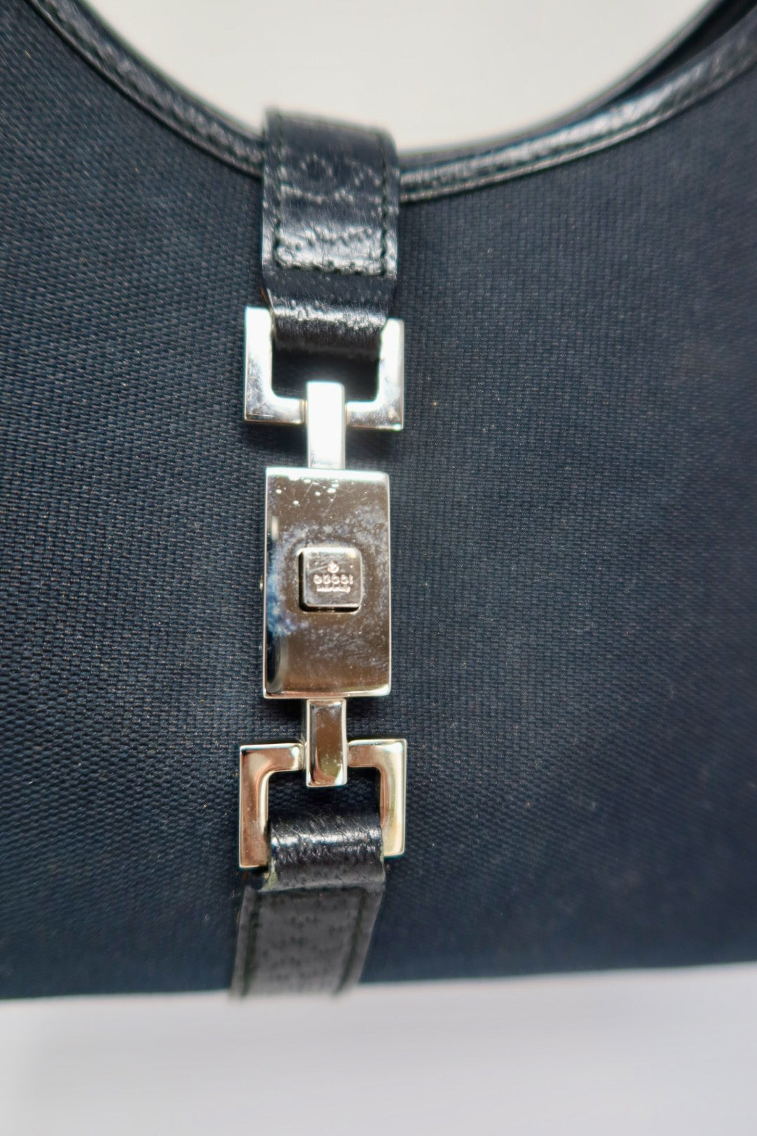 Gucci Jackie Black Leather