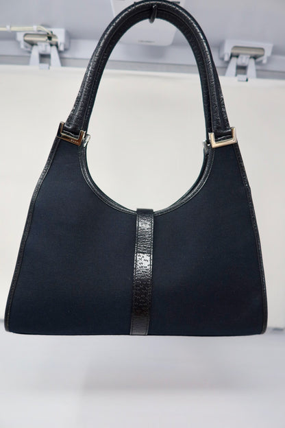 Gucci Jackie Black Leather
