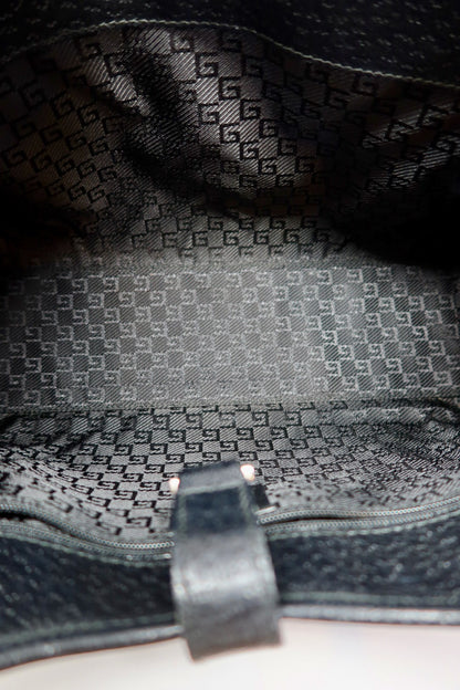 Gucci Jackie Black Leather