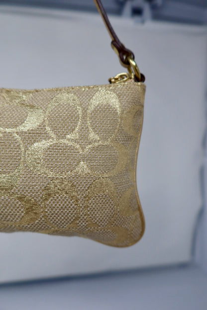 Coach Gold pochette