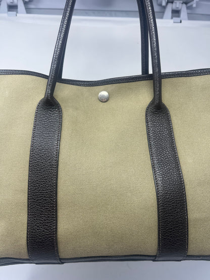 Hermes Garden Party Khaki Tote