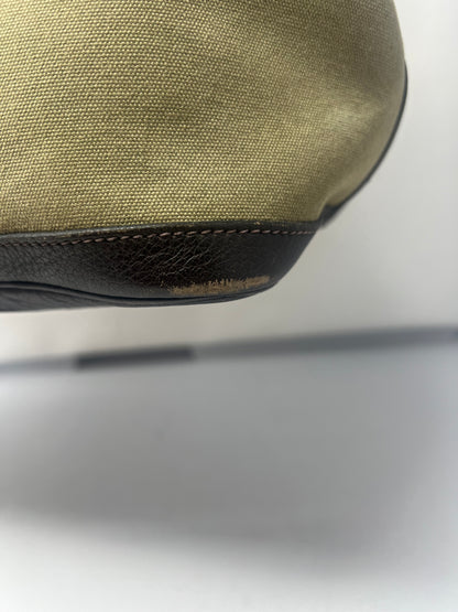 Hermes Garden Party Khaki Tote