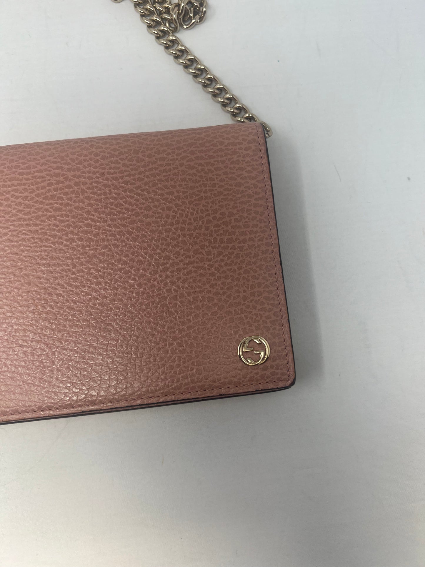 Gucci Blush Wallet on Chain