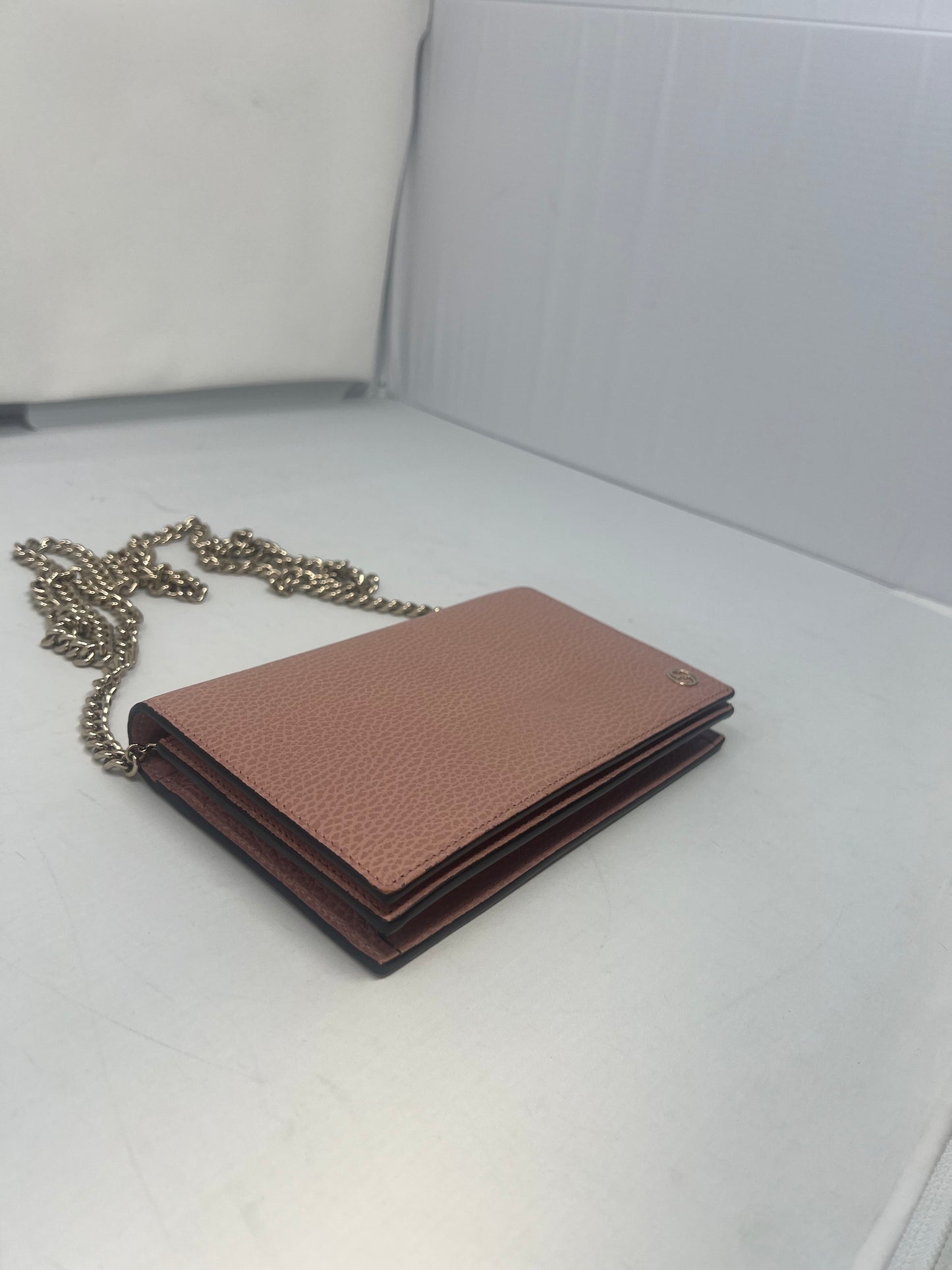 Gucci Blush Wallet on Chain