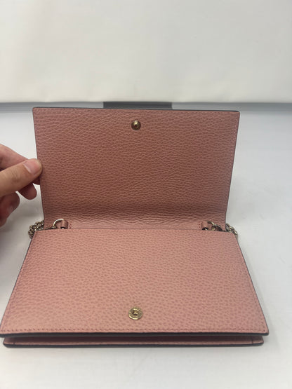 Gucci Blush Wallet on Chain