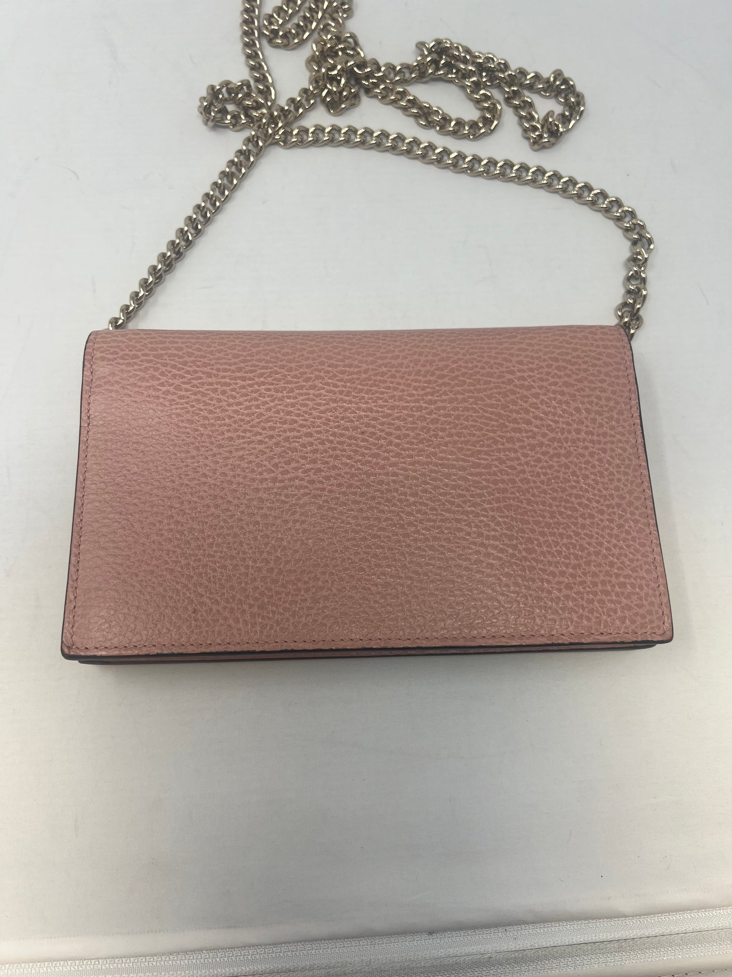 Gucci Blush Wallet on Chain