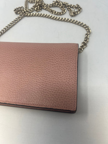 Gucci Blush Wallet on Chain