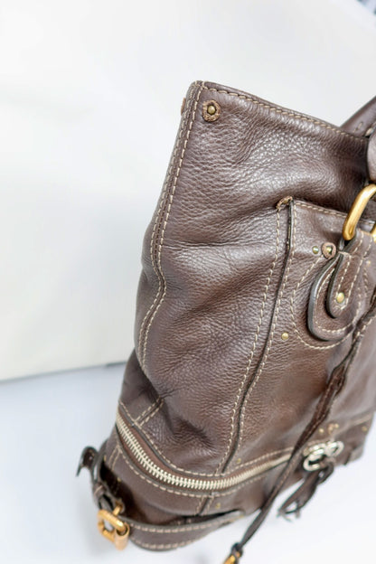 Chloe Paddington Brown Leather Tote Bag