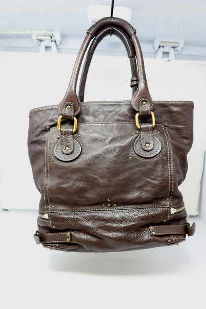 Chloe Paddington Brown Leather Tote Bag