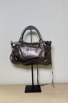Balenciaga Silver First Bag