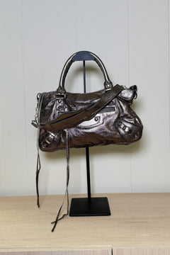 Balenciaga Silver First Bag