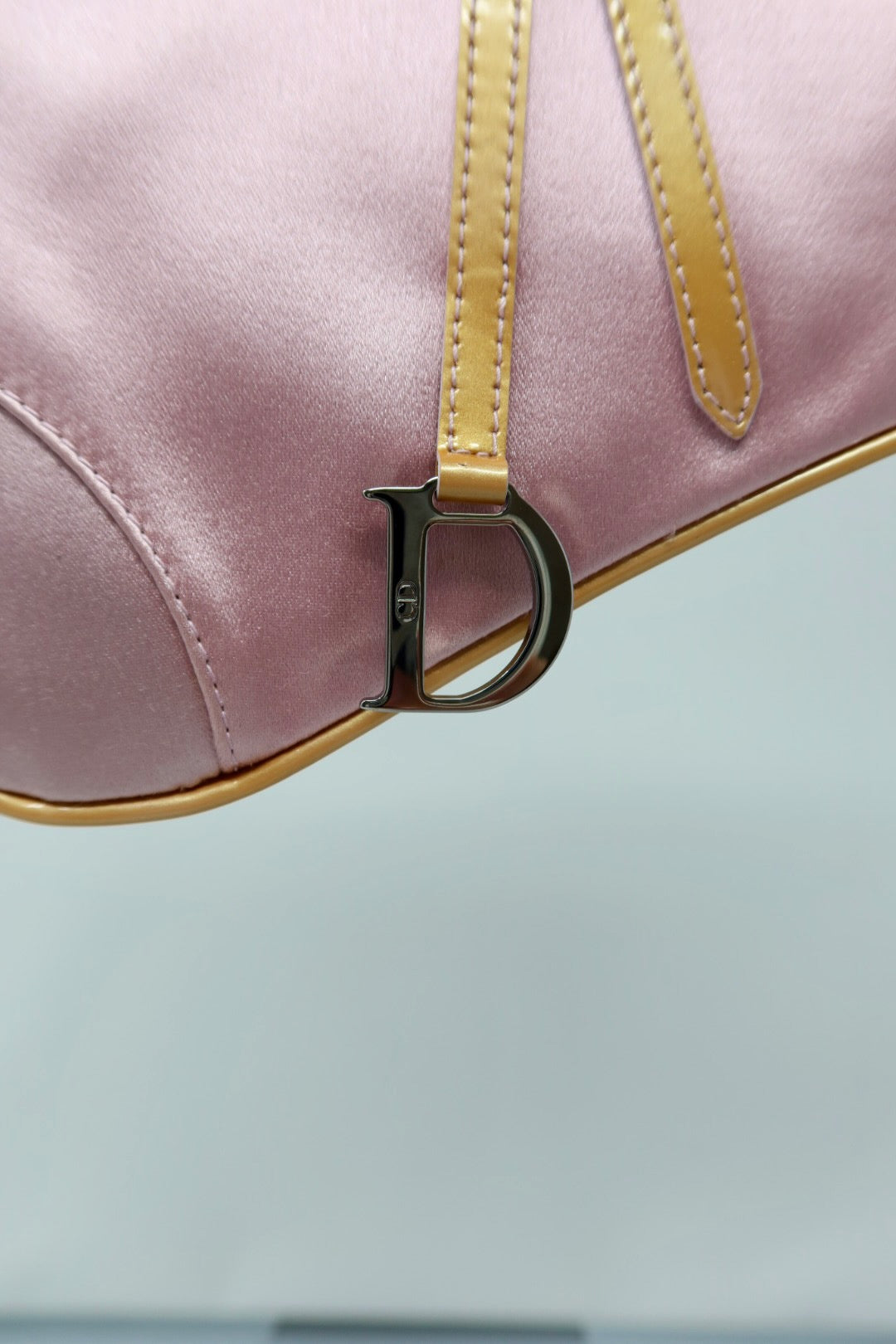Dior Mini Saddle Pink Satin