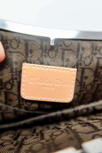 Dior Mini Saddle Pink Satin