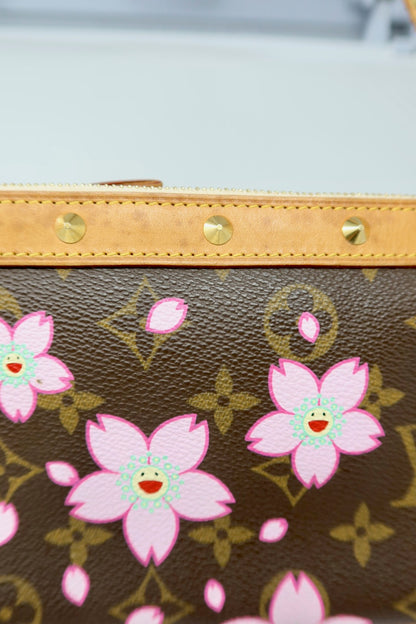 Louis Vuitton x Takashi Murakami Monogram Cherry Blossom Pochette
