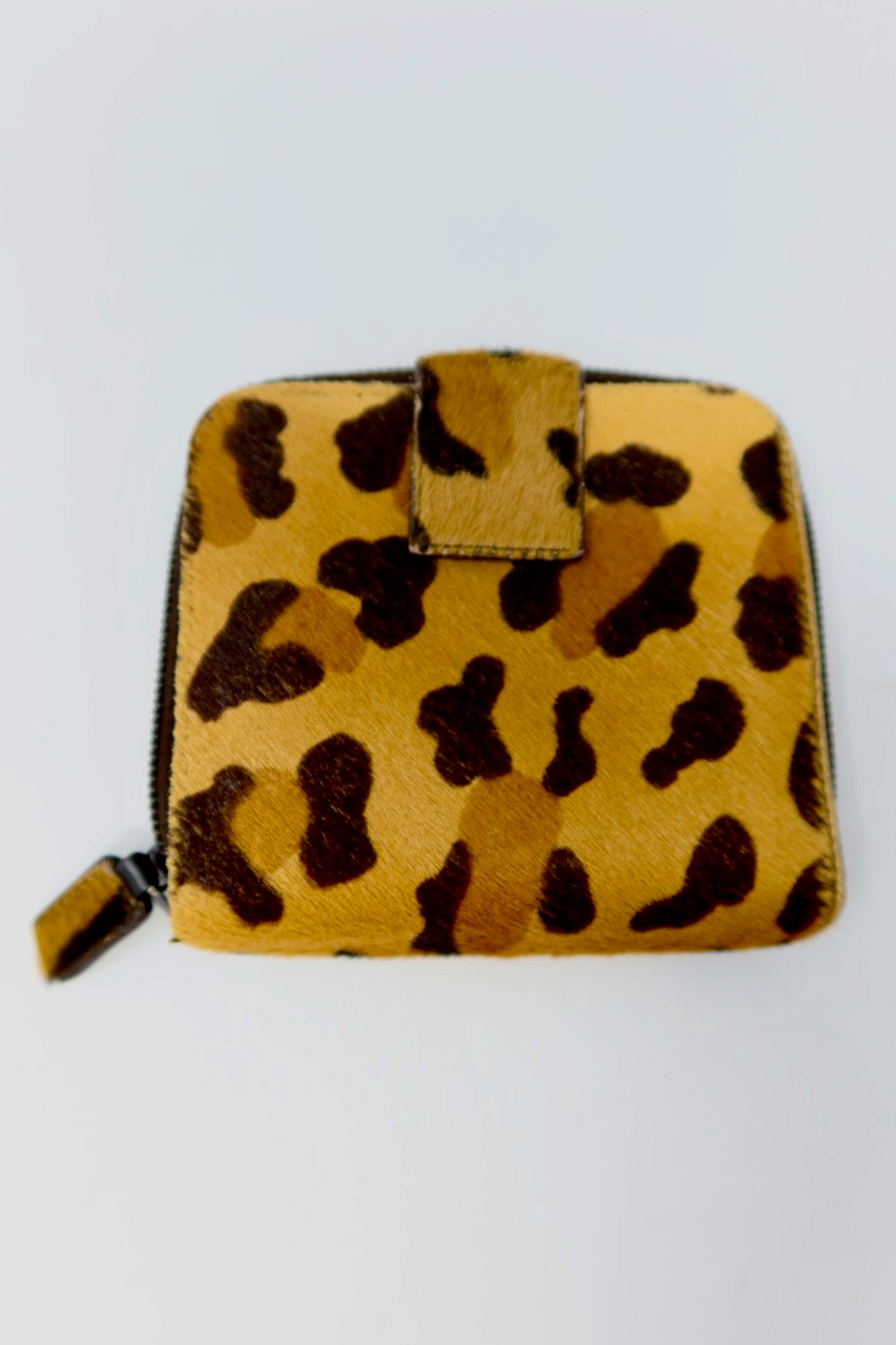 Prada Leopard Pony Hair Wallet