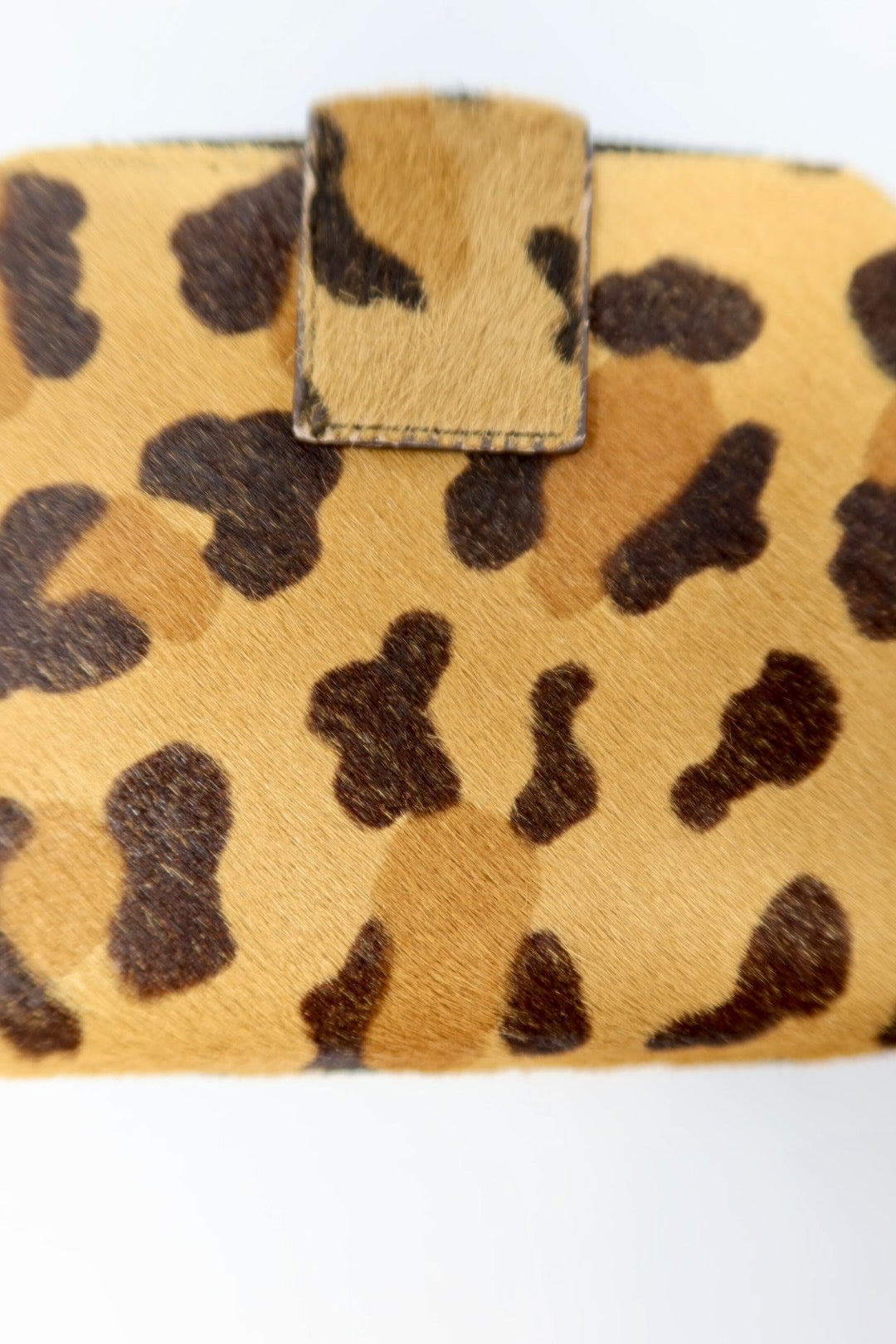 Prada Leopard Pony Hair Wallet