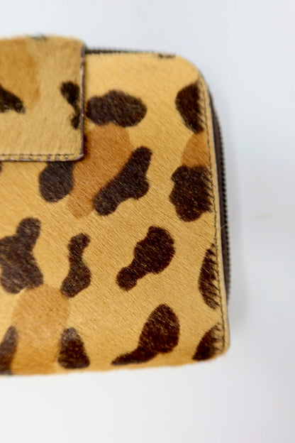 Prada Leopard Pony Hair Wallet