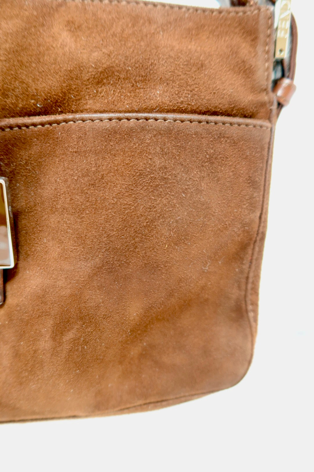 Fendi Brown Suede