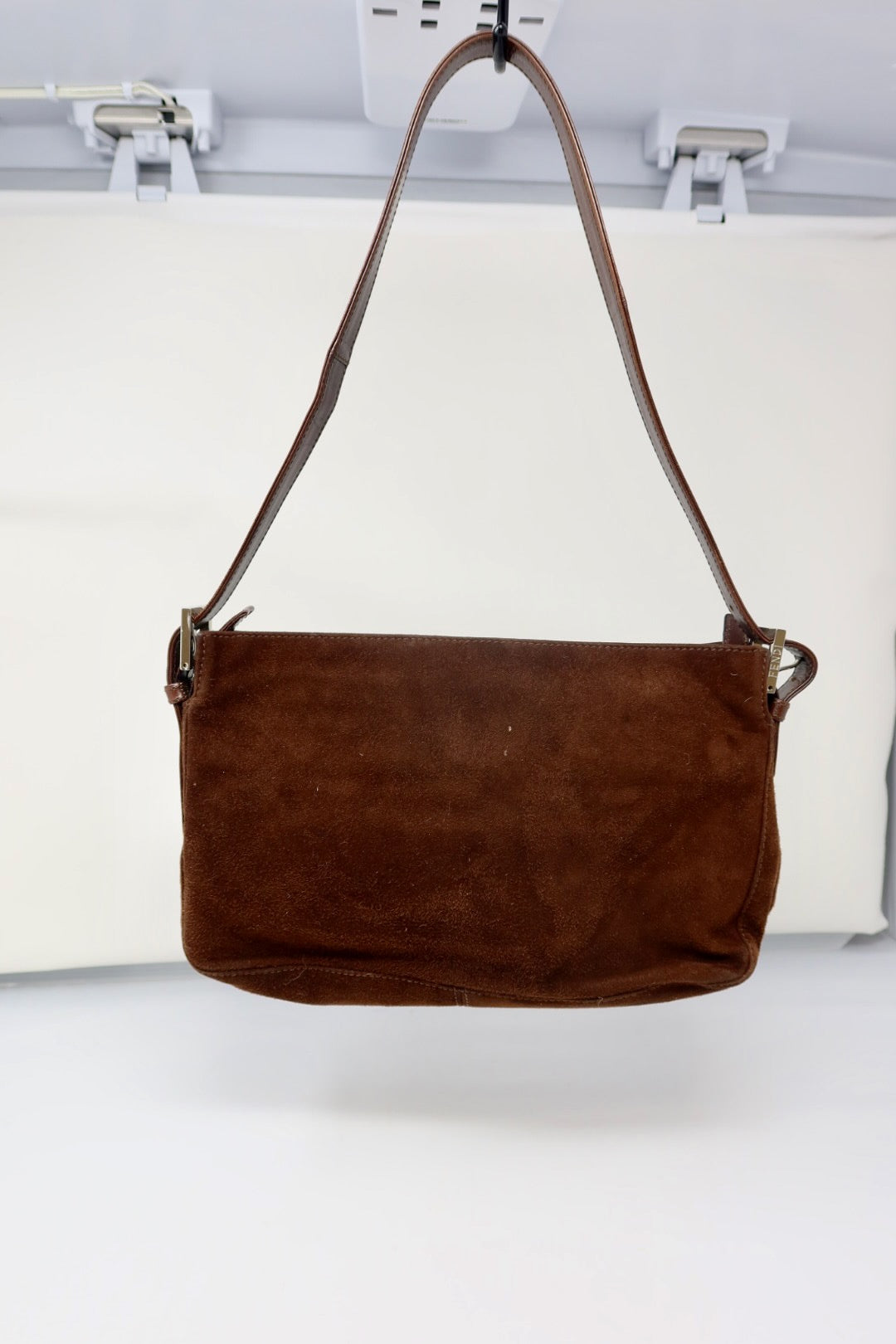 Fendi Brown Suede