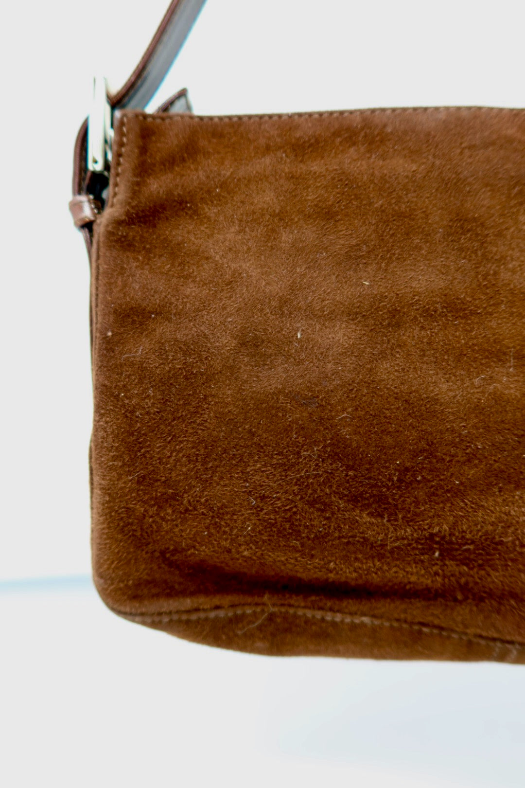 Fendi Brown Suede