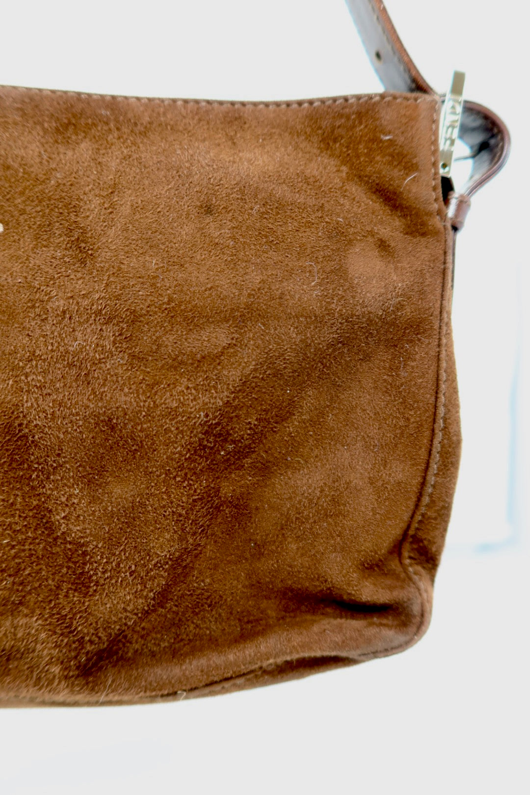Fendi Brown Suede