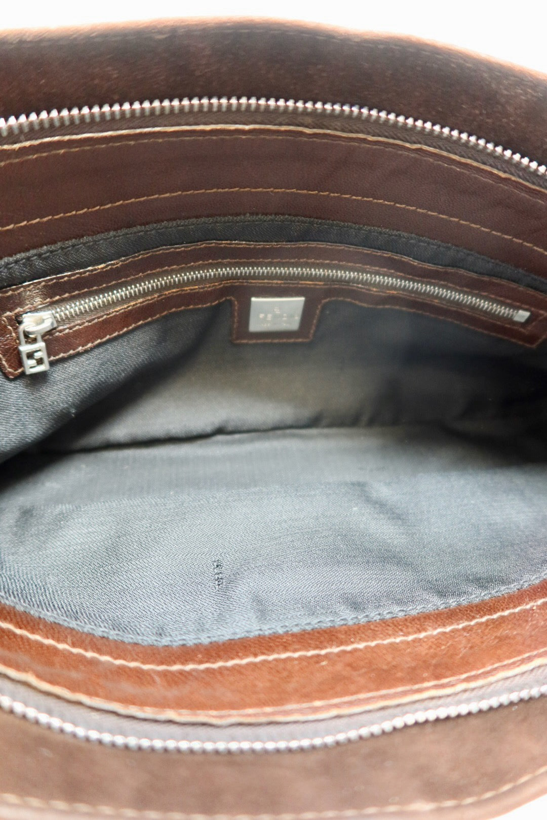 Fendi Brown Suede