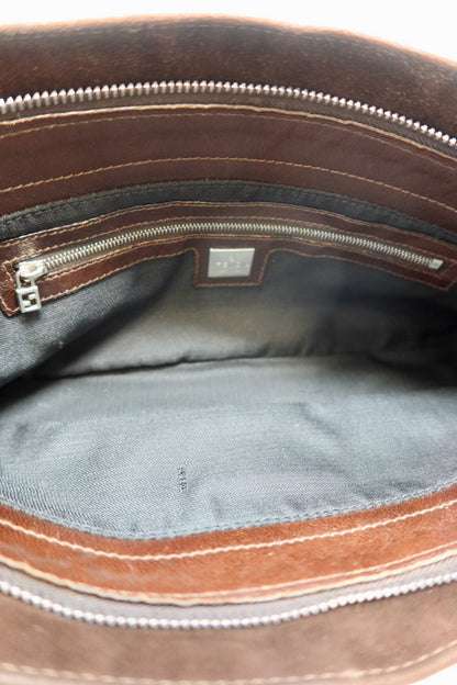 Fendi Brown Suede