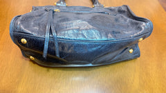 Miu Miu Black Leather Shine Vitello Bag