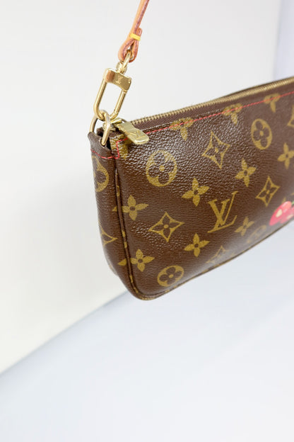 Louis Vuitton x Takashi Murakami Monogram Cherry Pochette