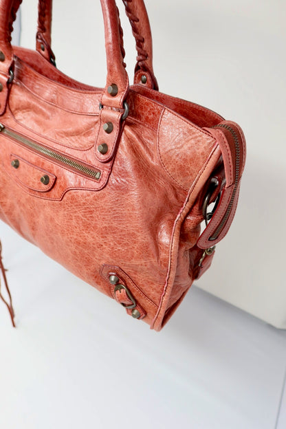 Balenciaga City Red (comes with original duster)