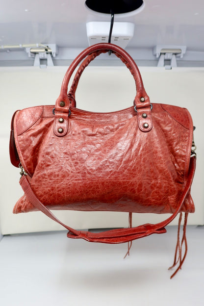 Balenciaga City Red (comes with original duster)