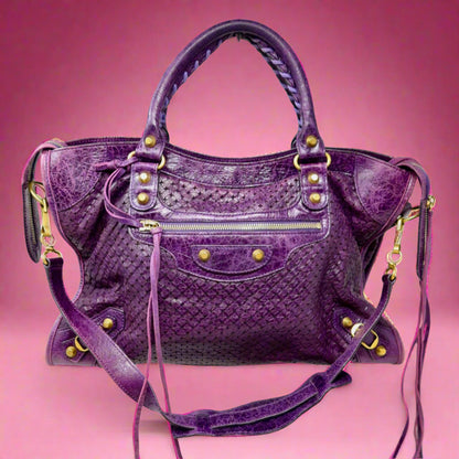 Balenciaga City Purple (comes with original duster)