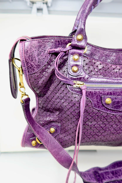 Balenciaga City Purple (comes with original duster)