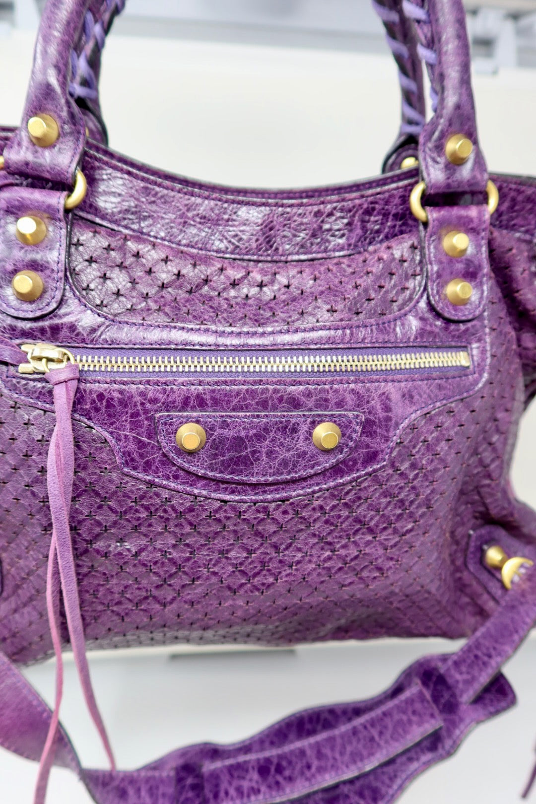 Balenciaga City Purple (comes with original duster)
