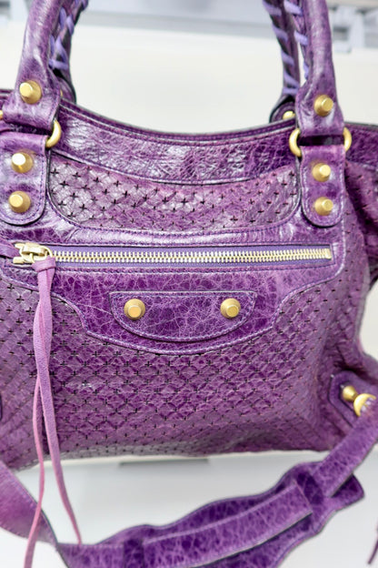 Balenciaga City Purple (comes with original duster)