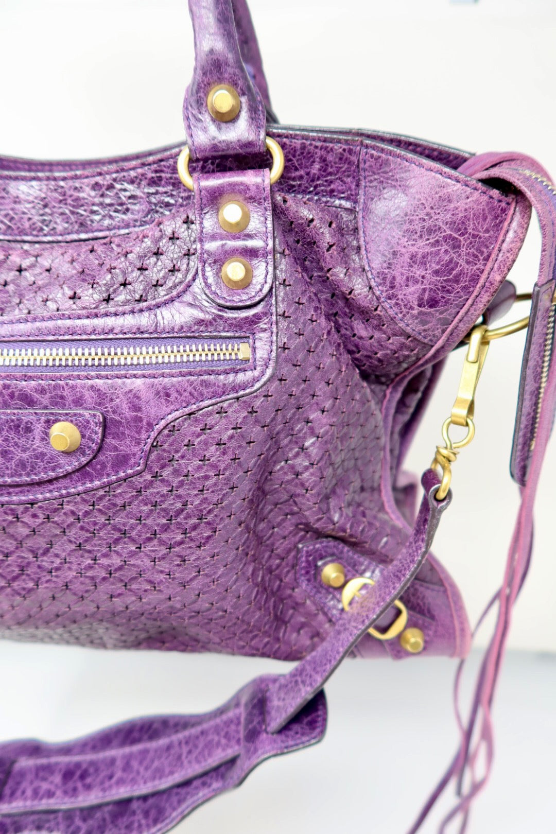 Balenciaga City Purple (comes with original duster)