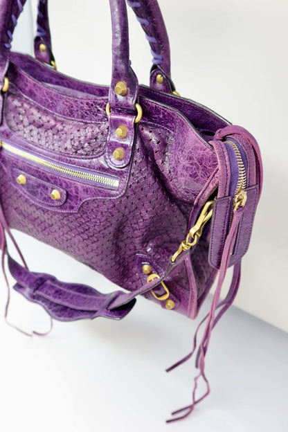 Balenciaga City Purple (comes with original duster)