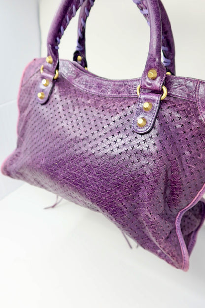 Balenciaga City Purple (comes with original duster)