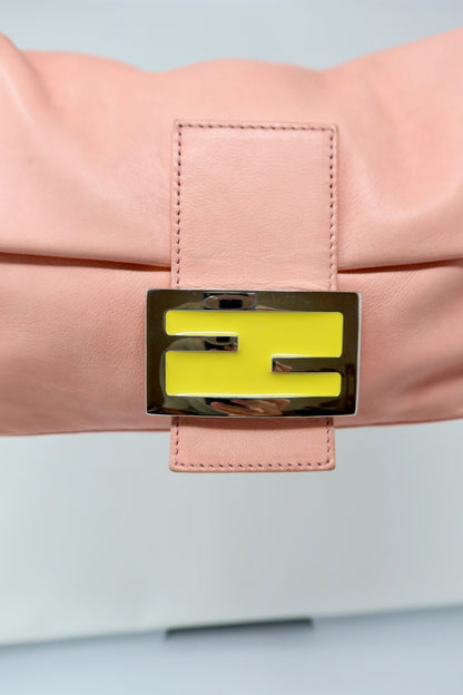 Fendi Baguette Pink Lambskin