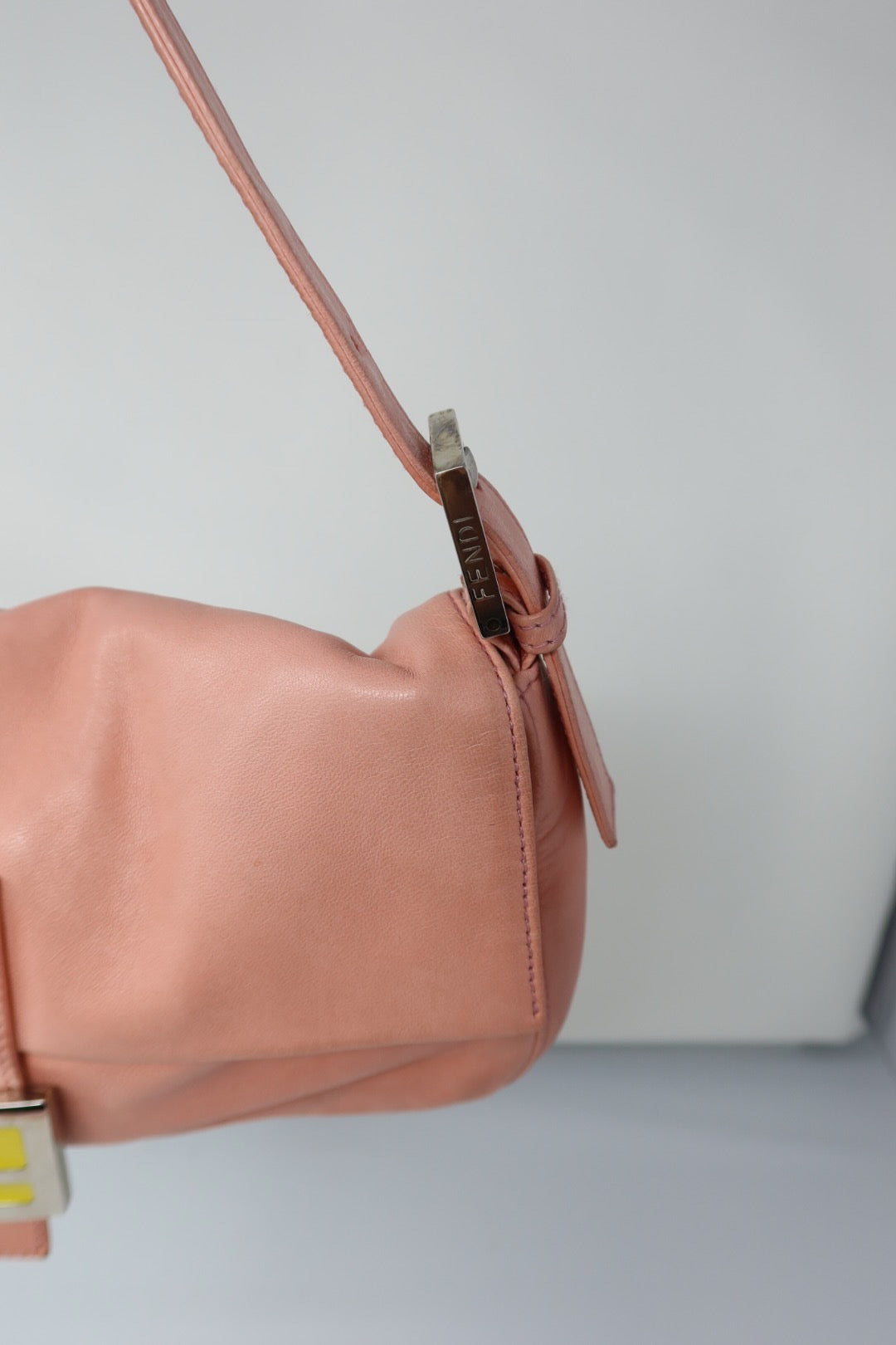 Fendi Baguette Pink Lambskin