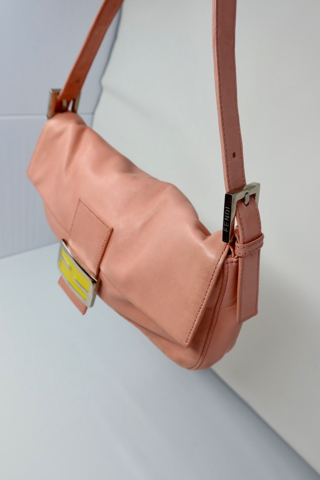 Fendi Baguette Pink Lambskin